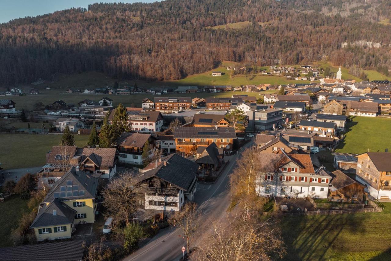 D`Alpenapartments Bezau Buitenkant foto